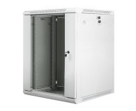 Szafa RACK Lanberg Wisząca 19" 15U 600x600mm jednosekcyjna (szara)